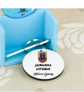 Jandarma Astsubay Anahtarlık