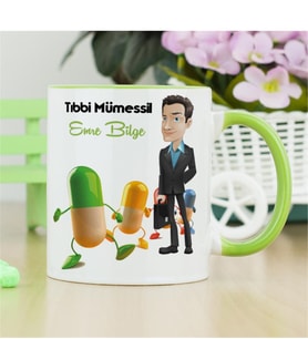 Tıbbi Mümessil Kupa Bardak - Yeşil
