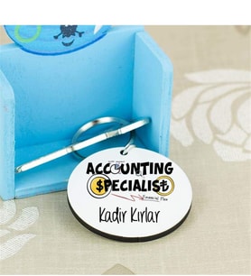 Accounting Specialist Anahtarlık