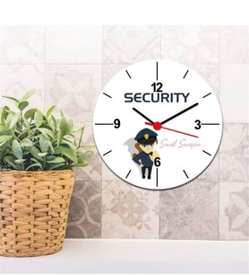 Security Duvar Saati