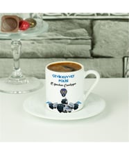 Çevik Kuvvet Polisi Kahve Fincanı