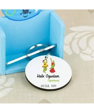Halk Oyunları Öğretmenine Hediye Anahtarlık