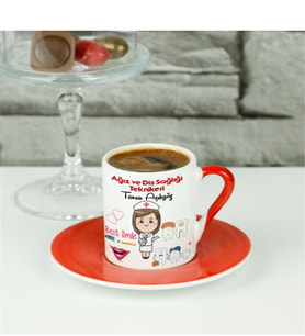 Ağız Ve Diş Sağlığı Teknikeri Kahve Fincanı 001
