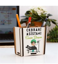 Cerrahi Asistanı Kadın Figür Kalemlik