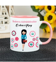 Business Administration Kupa Bardak - Pembe