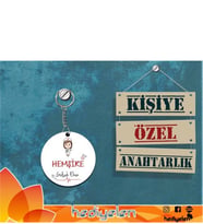 Hemşire Tasarımlı Anahtarlık