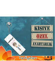 Laborant Tasarımlı Anahtarlık