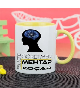 Felsefe Öğretmenine Hediye Kupa Bardak
