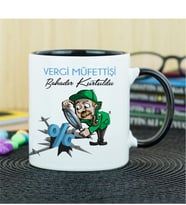 Vergi Müfettişi Kupa Bardak - Siyah