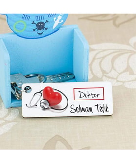 Doktor Kalp Tasarım Anahtarlık
