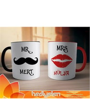 Mr Ve Mrs Kupa Bardak