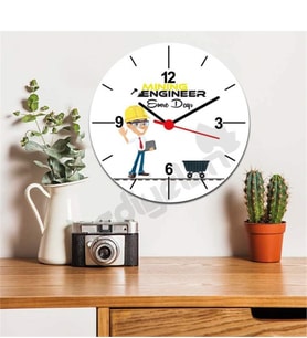 Minning Engineer Duvar Saati