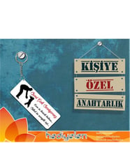 Seni Çok Seviyoruz Baba Tasarımlı Anahtarlık