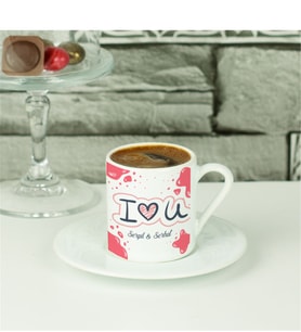 I Love You Kahve Fincanı