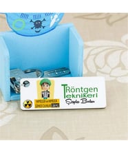 Röntgen Teknikeri Kadın Figür Anahtarlık