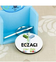 Eczacı İlaç Tasarım Anahtarlık