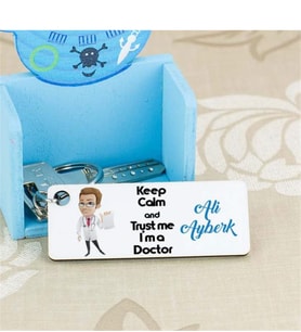 Keep Kalm Doctor Anahtarlık