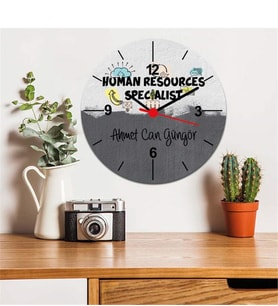 Human Resources Specialist Duvar Saati