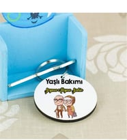 Yaşlı Bakımı Anahtarlık