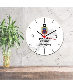 Jandarma Astsubay Duvar Saati