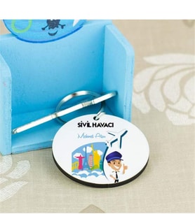 Sivil Havacı Anahtarlık
