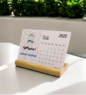 2025 Satış Danışmanı Masa Takvimi