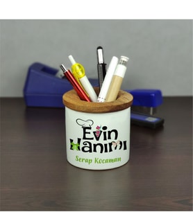 Evin Hanımı Seramik Kalemlik