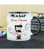 Kasap Kupa Bardak - Siyah