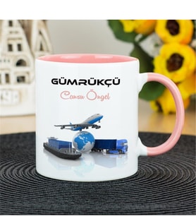 Gümrükçü Kupa Bardak - Pembe