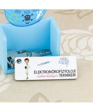 Elektronörofizyoloji Teknikeri Anahtarlık