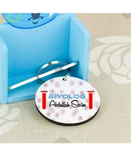 Biyolog Erkek Figür Anahtarlık