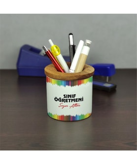 Sınıf Öğretmeni Seramik Kalemlik 002