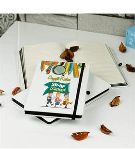 Sınıf Öğretmenine Hediye Defter 001