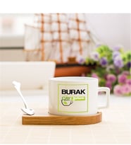 Kişiye Özel Çay Zaman Stantlı Fincan