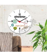 Diyetisyen Duvar Saati 005