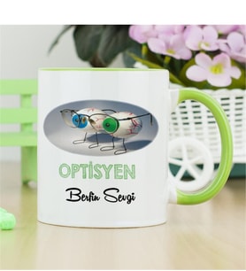 Optisyen Kupa Bardak - Yeşil