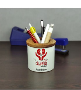 Diyaliz Teknikeri Seramik Kalemlik