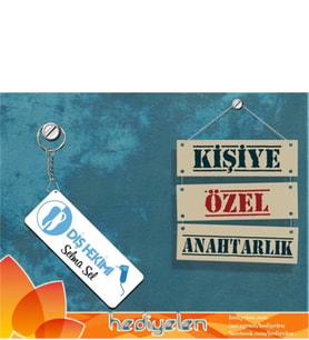 Diş Hekimi Tasarımlı Anahtarlık