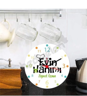 Evin Hanımı Duvar Saati