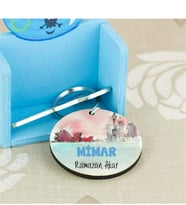 Mimar Modern Mavi Tasarım Anahtarlık
