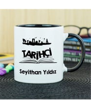 Tarihçi Kupa Bardak - Siyah
