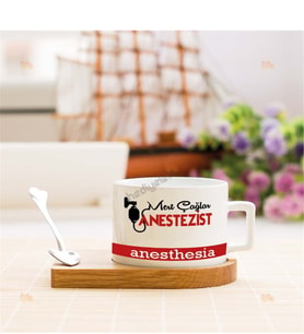 Anestezist Stantlı Fincan