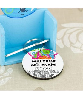 Malzeme Mühendisi Beyin Tasarım Anahtarlık