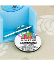 Malzeme Mühendisi Beyin Tasarım Anahtarlık