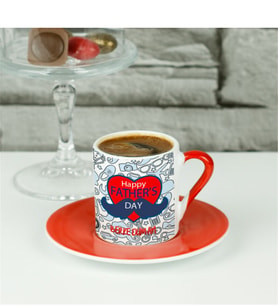 Happy Fathers Day Kahve Fincanı