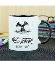 Radyolog Kupa Bardak - Siyah