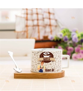 Barista Stantlı Fincan