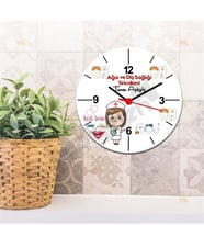 Ağız Ve Diş Sağlığı Teknikeri Duvar Saati 001