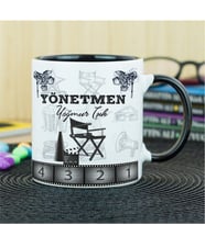 Yönetmen Kupa Bardak - Siyah