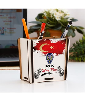 Polis Bayrak Tasarım Kalemlik